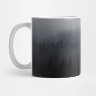 Forest in the fog Mug